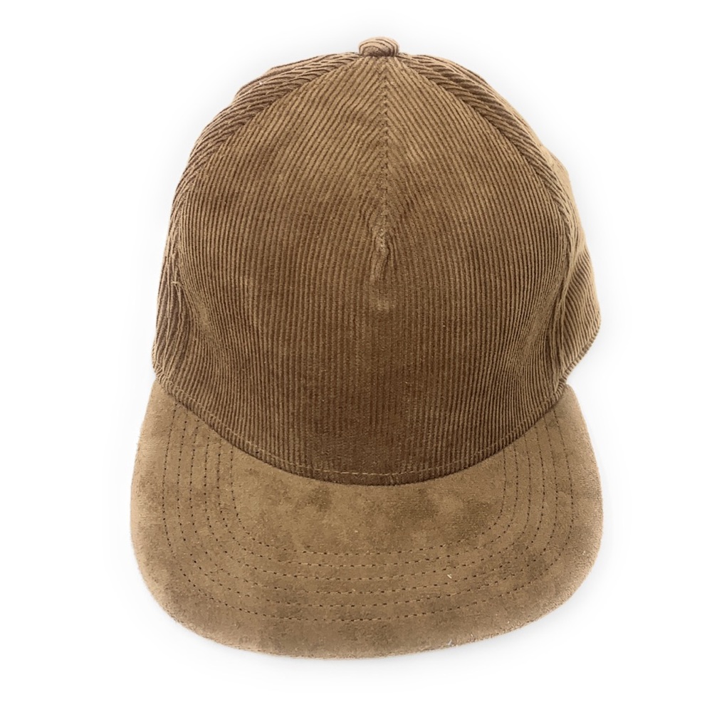 4/$25 Gents Men's Brown Corduroy Solid Hat NWT - Picture 1 of 3